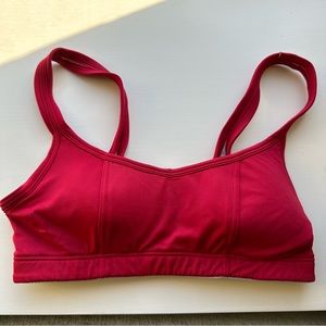 Champion Sports Bra - Red, Size Small